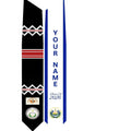 Custom Graduation Stole - Personalized Sublimation Design